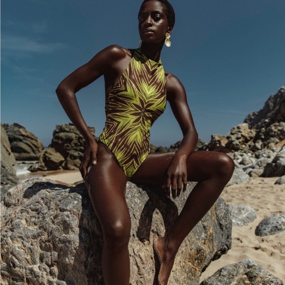 ‼️SOLD‼️ Andrea Iyamah NWOT Lynx One Piece Swim Suit